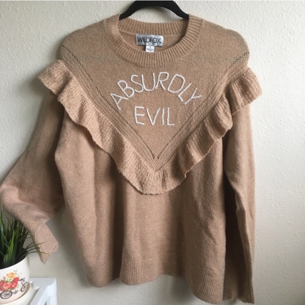 NWT WILDFOX WHITE LABEL DESERT DUNES ABSURDLY EVIL